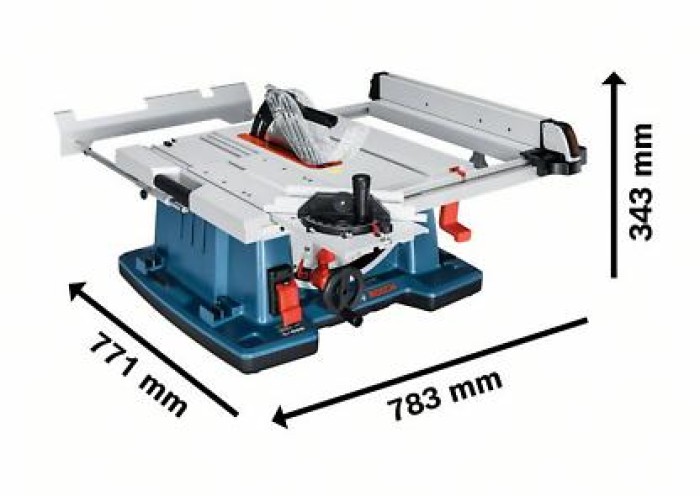 Bosch Tischkreissäge GTS 10 XC, 0601B30400